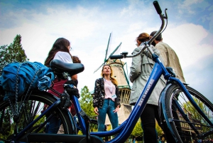 Amsterdam full day: Walking, Biking & Cruising with Lunch