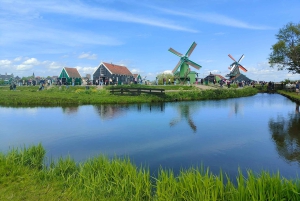 Utflykt från Amsterdam till väderkvarnarna i Zaanse Schans