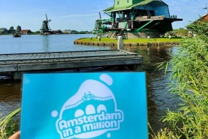 Utflykt från Amsterdam till väderkvarnarna i Zaanse Schans