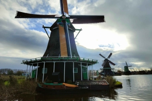 Utflykt från Amsterdam till väderkvarnarna i Zaanse Schans