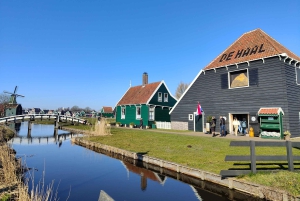 Utflykt från Amsterdam till väderkvarnarna i Zaanse Schans