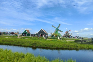 Utflykt från Amsterdam till väderkvarnarna i Zaanse Schans