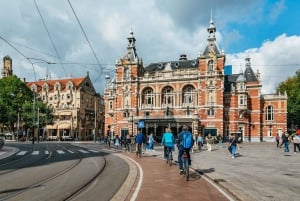 Amsterdam: Wycieczka rowerowa City Highlights z opcjonalnym rejsem wycieczkowym