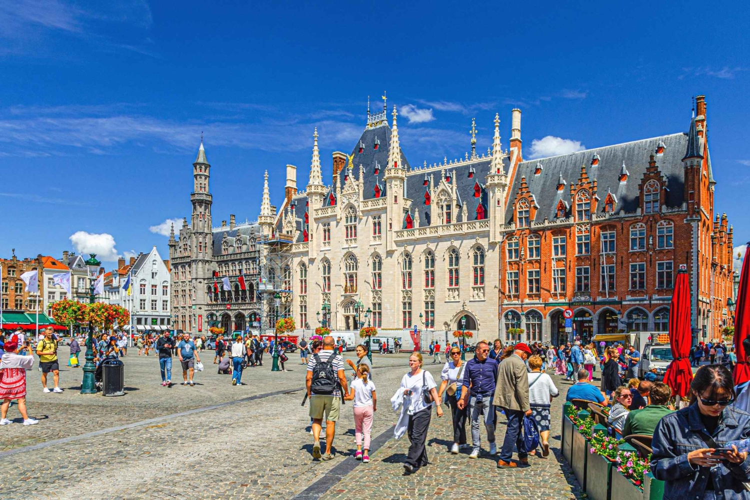 Från Amsterdam: Dagstur till Brygge på spanska eller engelska