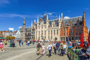 Från Amsterdam: Dagstur till Brygge på spanska eller engelska