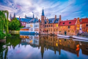 Au départ d'Amsterdam : Bruges Excursion guidée d'une journée en anglais