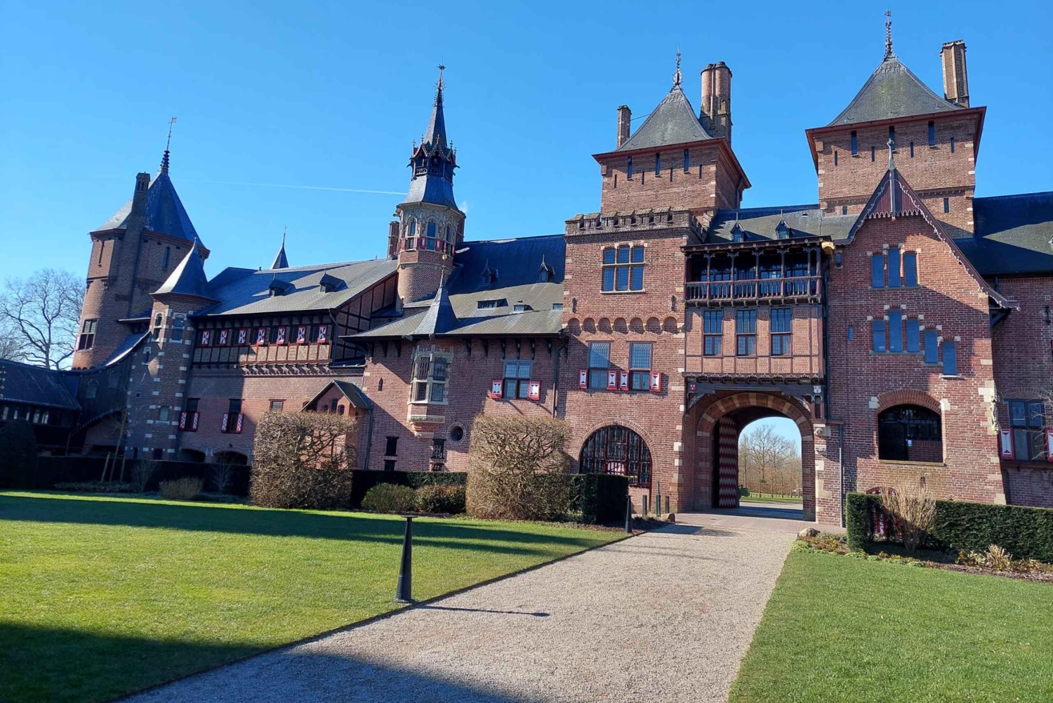 Z Amsterdamu: wycieczka z przewodnikiem po zamku De Haar