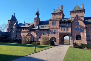 Z Amsterdamu: wycieczka z przewodnikiem po zamku De Haar