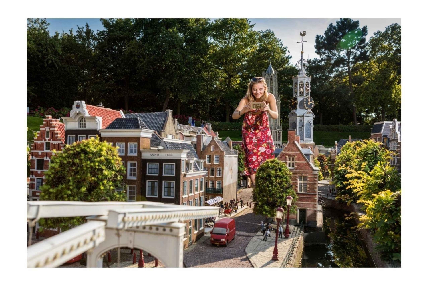 Desde Ámsterdam: Excursión de un día a Madurodam y los Jardines de Keukenhof