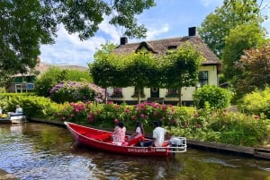 Desde Ámsterdam: excursión de un día a Giethoorn con recorrido por los canales y el pueblo