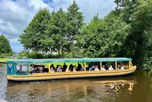 Amsterdam: Dagsutflykt, båttur och rundvandring i Giethoorn