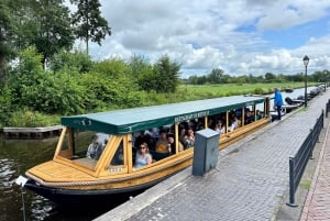 Amsterdam: Dagsutflykt, båttur och rundvandring i Giethoorn