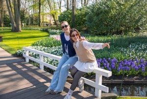 Fra Amsterdam: Tur på landet og til Keukenhof