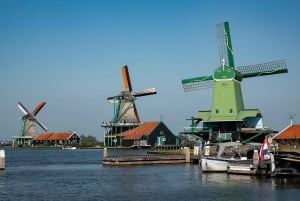 Fra Amsterdam: Opplev Zaanse Schans vindmøller og ost