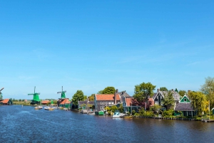 Z Amsterdamu: Wiatraki Zaanse Schans Tour po hiszpańsku