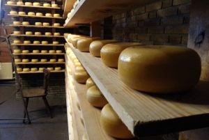 Z Amsterdamu: Wiatraki Zaanse Schans Tour po hiszpańsku