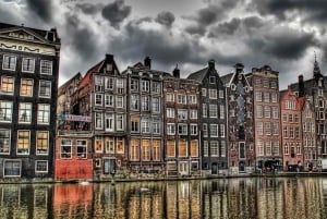 From Brussels: Day Trip to Amsterdam with Canal Boat Cruise