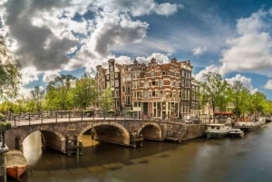 From Brussels: Day Trip to Amsterdam with Canal Boat Cruise