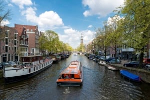 From Brussels: Day Trip to Amsterdam with Canal Boat Cruise