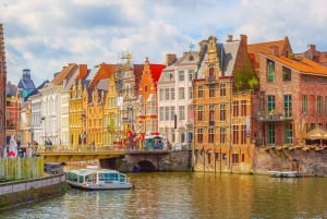 From Brussels: Day Trip to Amsterdam with Canal Boat Cruise