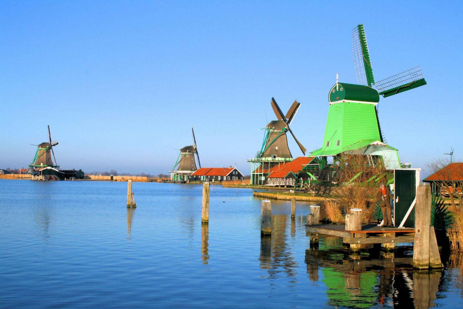 Zaanse Schans: Windmills, Clogs & Cheese by Electric Scooter