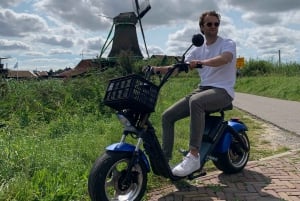 From Zaandam: Windmills, Clogs & Cheese by Electric Scooter