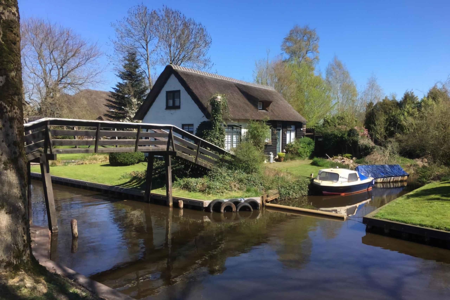 Giethoorn: Privé dagtrip met rondvaart vanuit Amsterdam