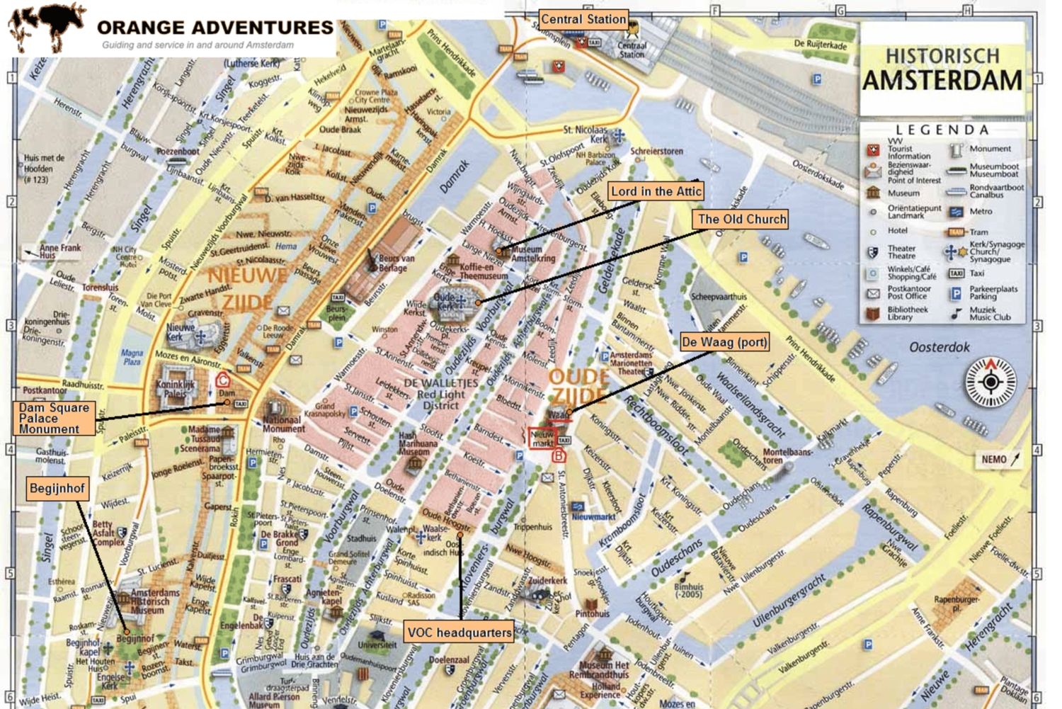 Historyczny Amsterdam - 2-godzinna prywatna wycieczka z lokalnym przewodnikiem