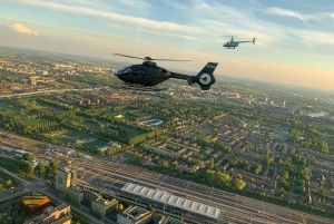 Hollannin kohokohdat helikopterikierroksella