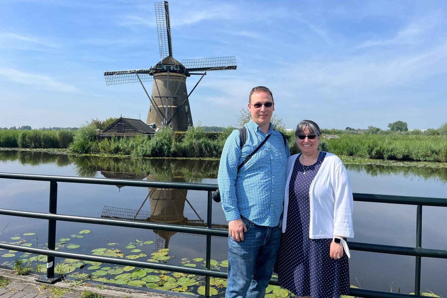 Visite des moulins de Kinderdijk, de la ville de Delft et de l'usine Delft Blue