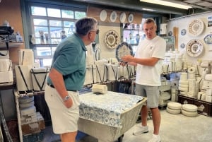 Visite des moulins de Kinderdijk, de la ville de Delft et de l'usine Delft Blue