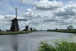 Visite des moulins de Kinderdijk, de la ville de Delft et de l'usine Delft Blue