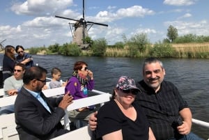 Visite des moulins de Kinderdijk, de la ville de Delft et de l'usine Delft Blue