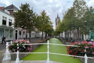 Visite des moulins de Kinderdijk, de la ville de Delft et de l'usine Delft Blue