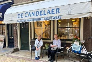 Visite des moulins de Kinderdijk, de la ville de Delft et de l'usine Delft Blue