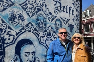 Visite des moulins de Kinderdijk, de la ville de Delft et de l'usine Delft Blue