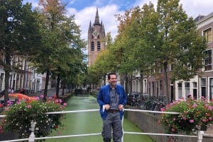 Visite des moulins de Kinderdijk, de la ville de Delft et de l'usine Delft Blue