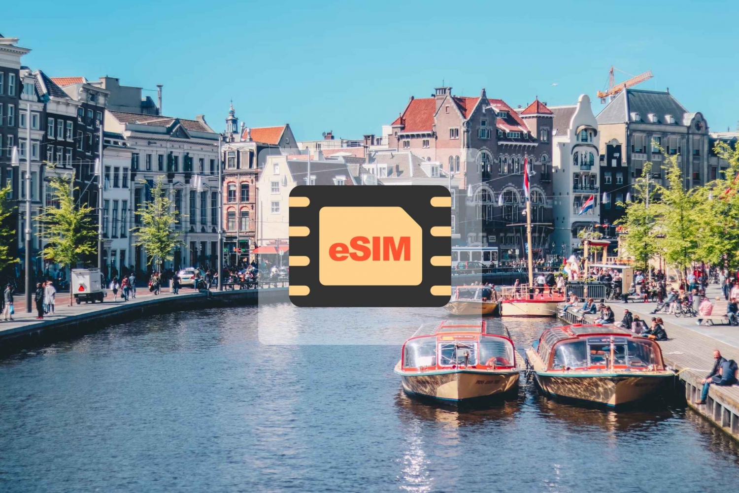 Países Bajos: Plan de datos móviles eSim Europa