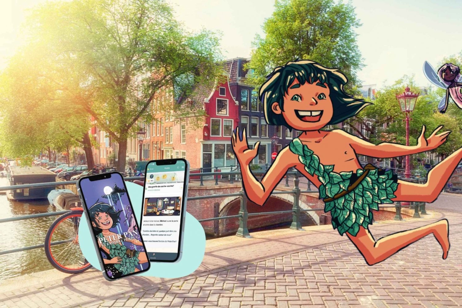'Peter Pan' Amsterdam : skattjakt för barn (8-12)