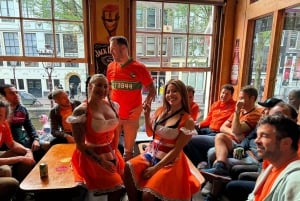 Private Red Light Tour City Center with Beer Maid Guide