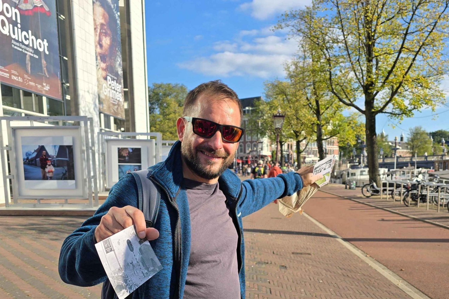 Amsterdam: tour privato a piedi con caffè e Anne Frank VR