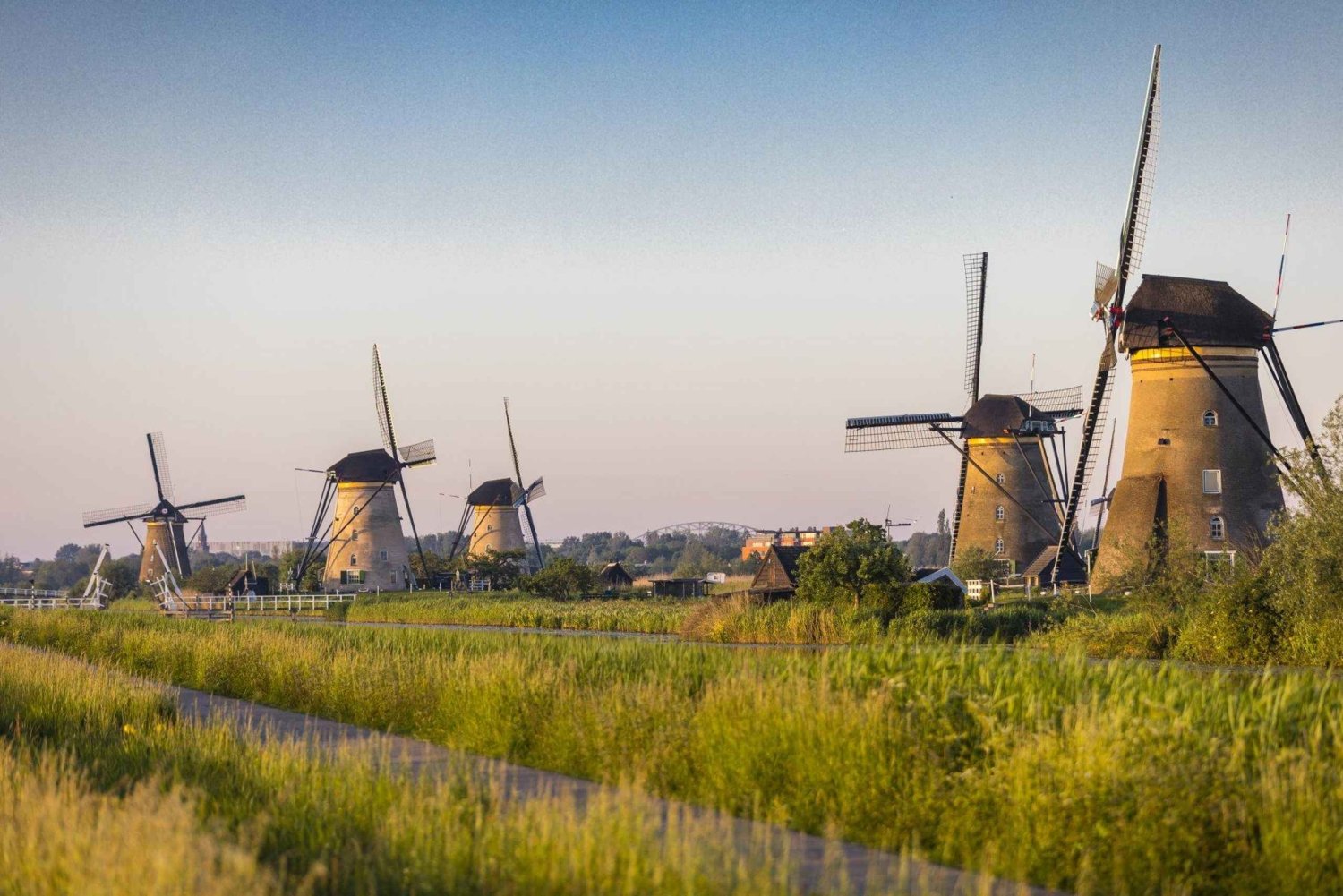 Private Tour Frrom Rotterdam: Kinderdijk&Amsterdam in a Day