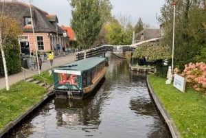 Zaanse Schans og Giethoorn privat tur + 1 times kanalcruise
