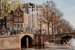 Romantyczny prywatny rejs z kolacją w Amsterdamie
