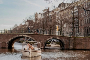 Romantyczny prywatny rejs z kolacją w Amsterdamie