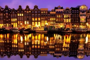Cruzeiro romântico com jantar privativo em Amsterdã