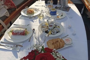 Cruzeiro romântico com jantar privativo em Amsterdã