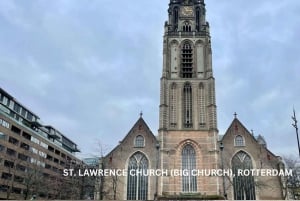 Rotterdam and Kinderdijk Daily Walking and Boat Tour