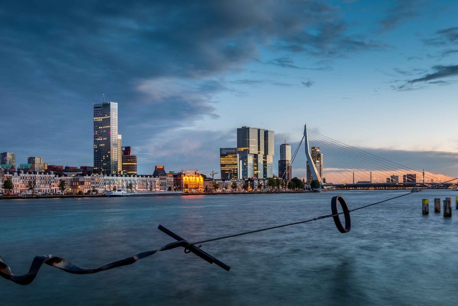 Rotterdam: Walking Tour and Harbor Cruise