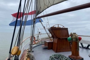 Amsterdam: 3-Masted Sailboat Waterway Cruise